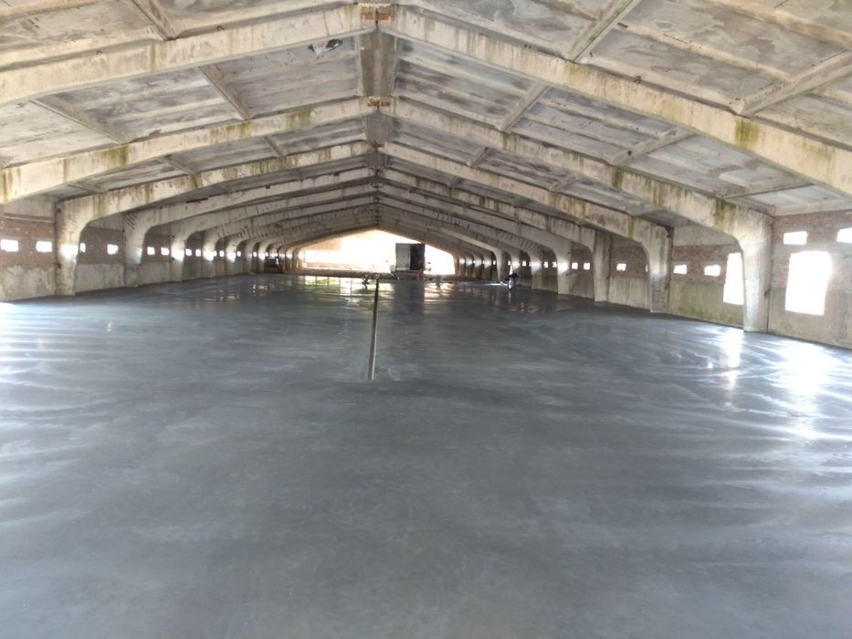 Львів .Промислова бетонна підлога,бетонна стяжка,топінгова підлога