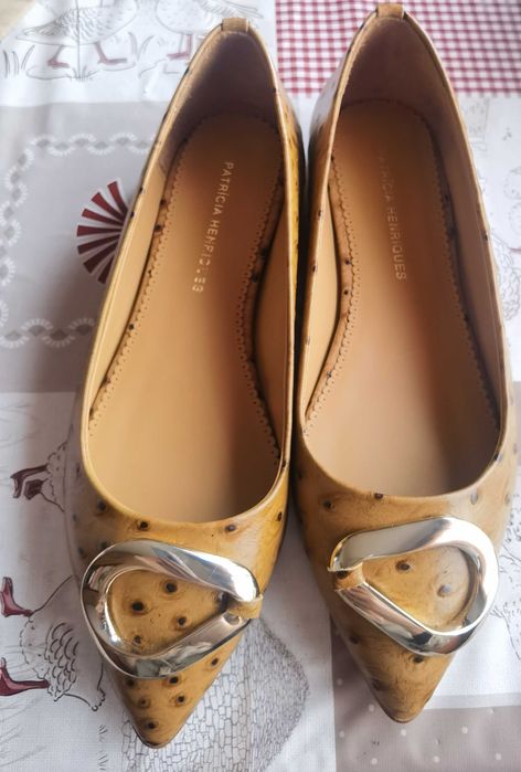 Sapatos de pele Patricia Henriques