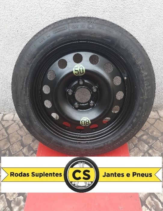 Rodas suplentes Pneus de emergência Mercedes VW Audi Ford Seat  Peugeo