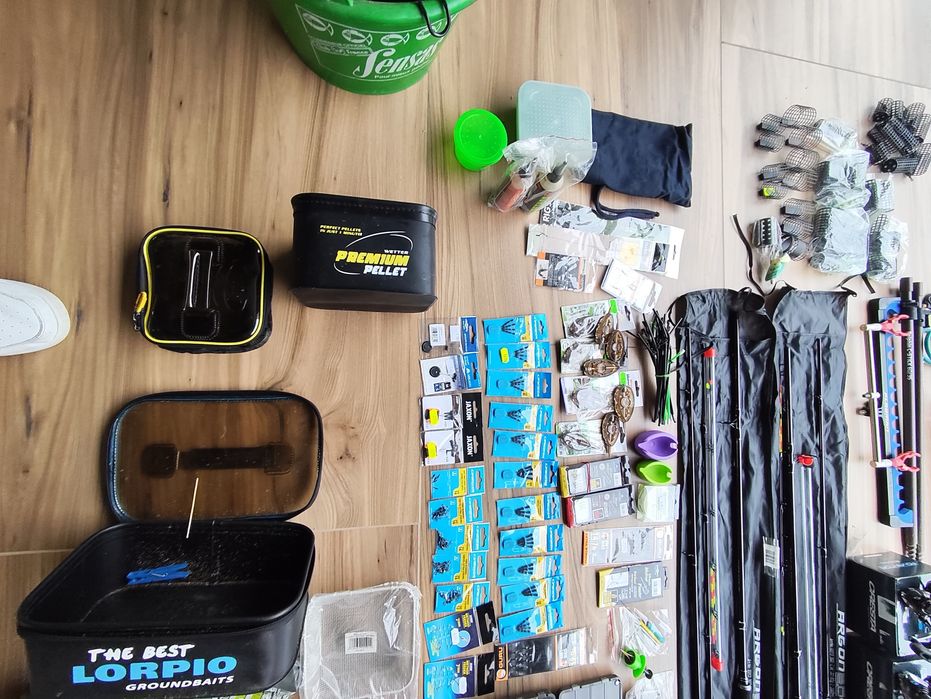 Zestaw meetod wędki Browning Argon 2.0,3,6m, 30-90g, kołowrotki  Cresta Advantor 5000S