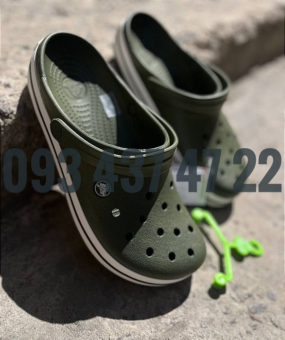 Crocs Crocband Clog Чоловічі Крокси Сабо Лідер Продажів