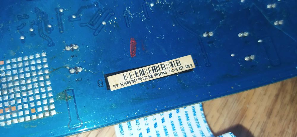 плата от монитора Dell U2412Mb работоспособность не известна