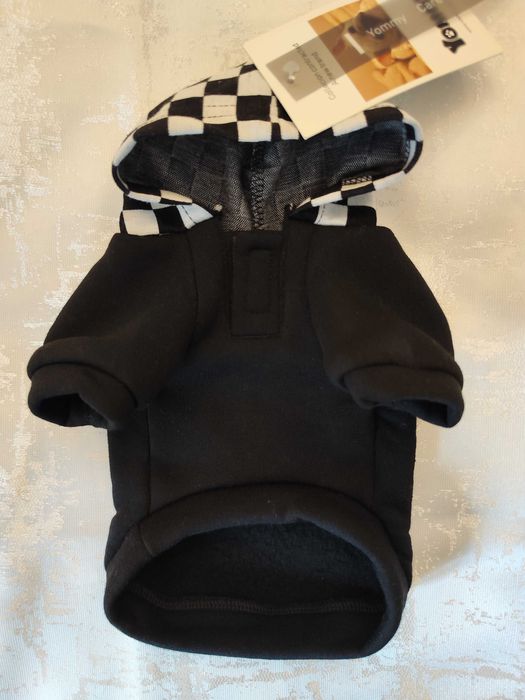 Casaco de Inverno preto para Cão - S - novo