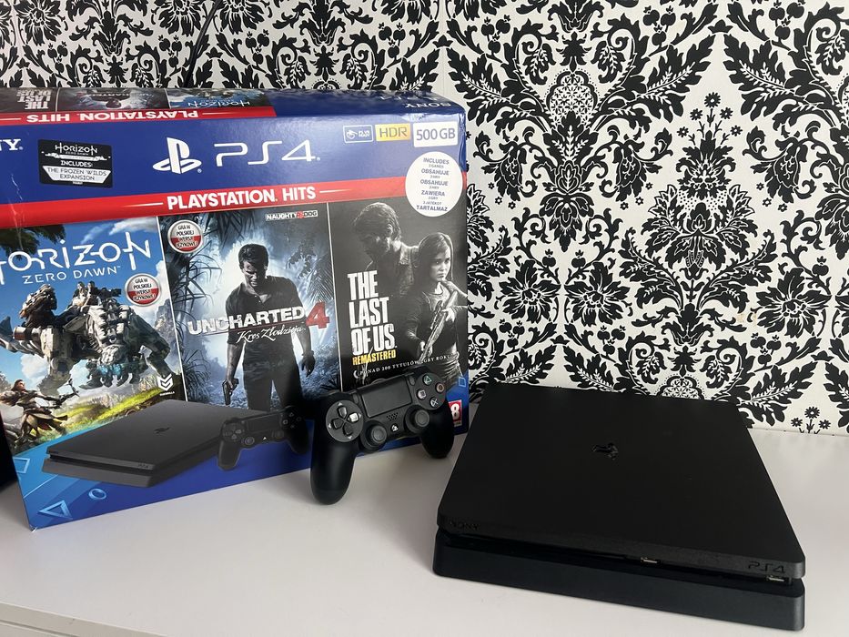 Playstation 4 slim 500gb z pudełkiem