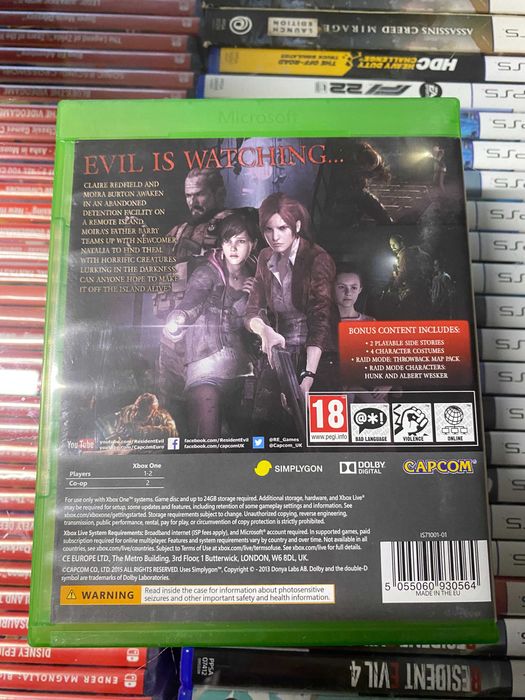 Resident Evil: Revelations 2 [XBOX ONE] Box Set PL