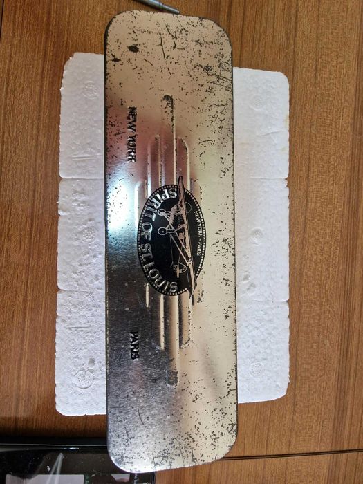 Conjunto de Canetas Comemorativo "Spirit of St. Louis" — Caneta de Tinta Permanente + Esferográfica — Caixa em Lata