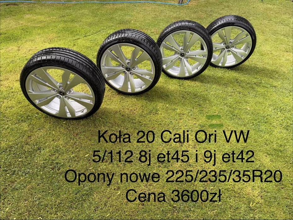 Kola 5/112 20 cali opony jak nowe