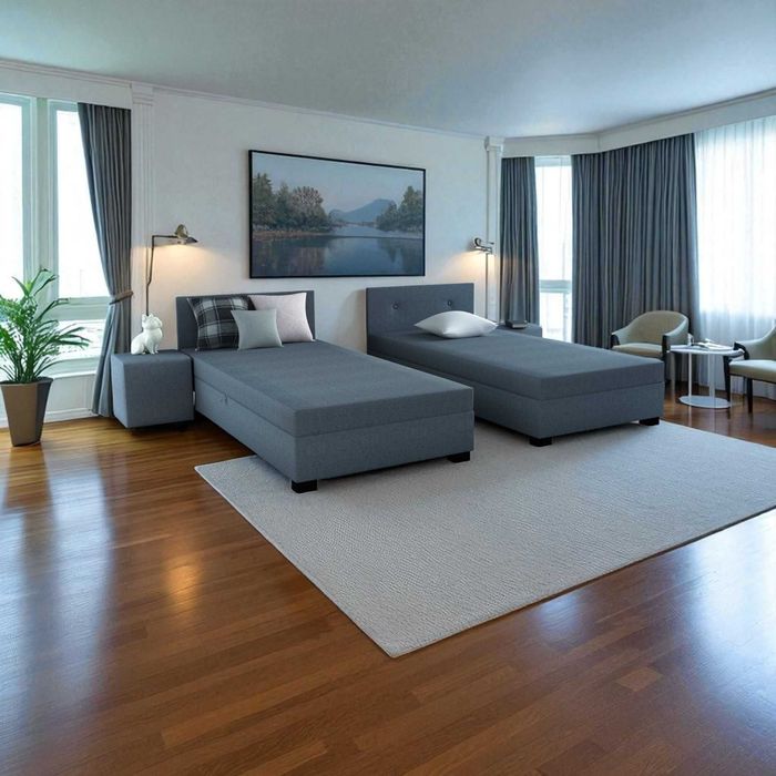 Łóżko jednoosobowe tapczan kanapa pojemnik materac DARMOWA DOSTAWA