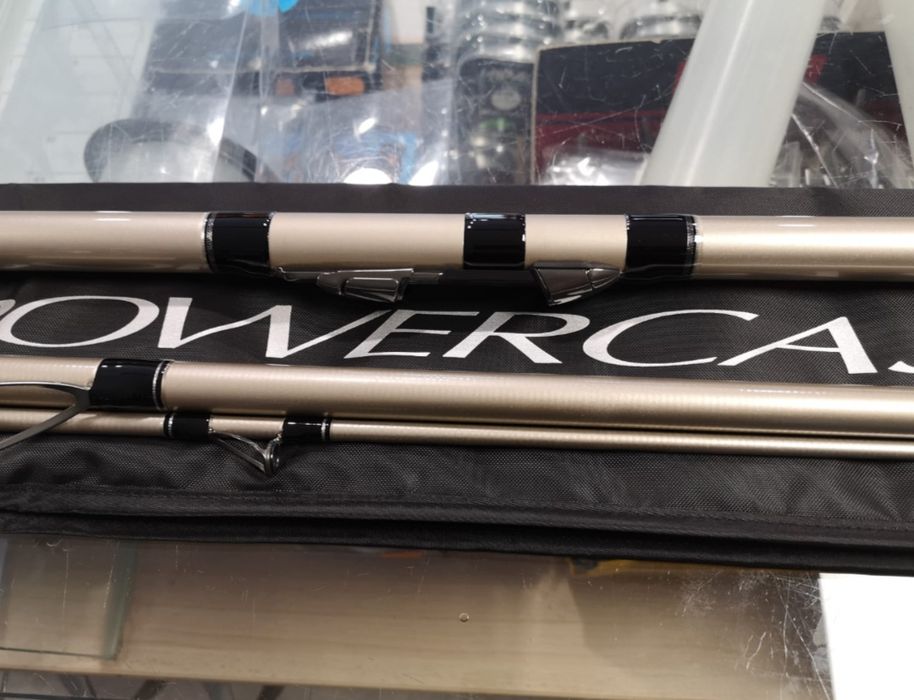 {{{{{Promoção}}}}}Canas Daiwa PowerCast Surf 33 420 HR/Cana Daiwa Powe