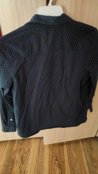 Koszula chłopięca granatowa HM na 152-154