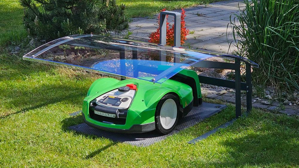 daszek garaż do robota koszącego poliwęglan UV Białystok