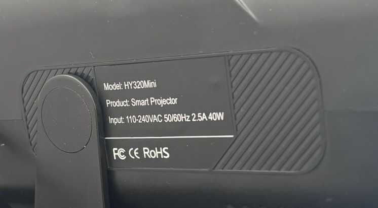 Projetor HY320 390 ANSI BT5.0 Full HD 4K