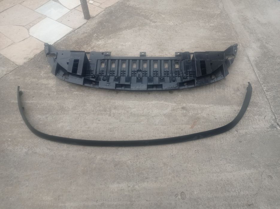 Захист бампера Юбка губа  Renault Scenic 3 08-12р TEB66