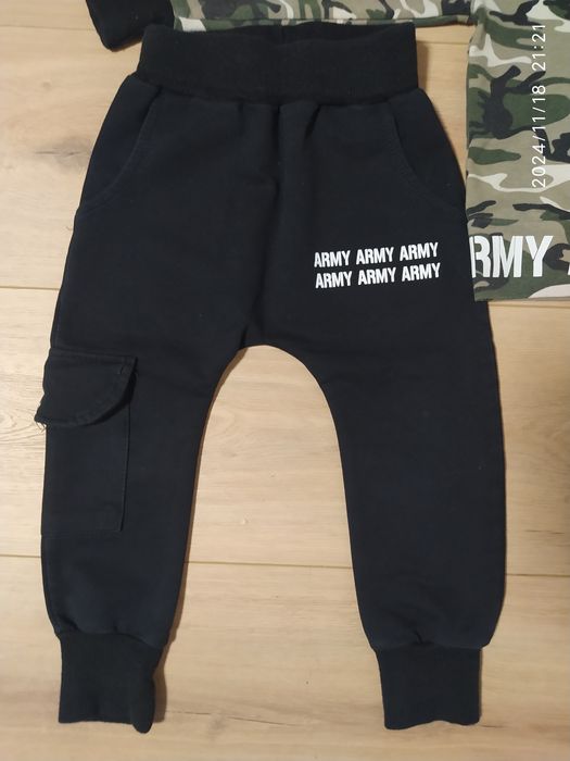 Komplet chłopięcy moro, BamBam, r.80/86