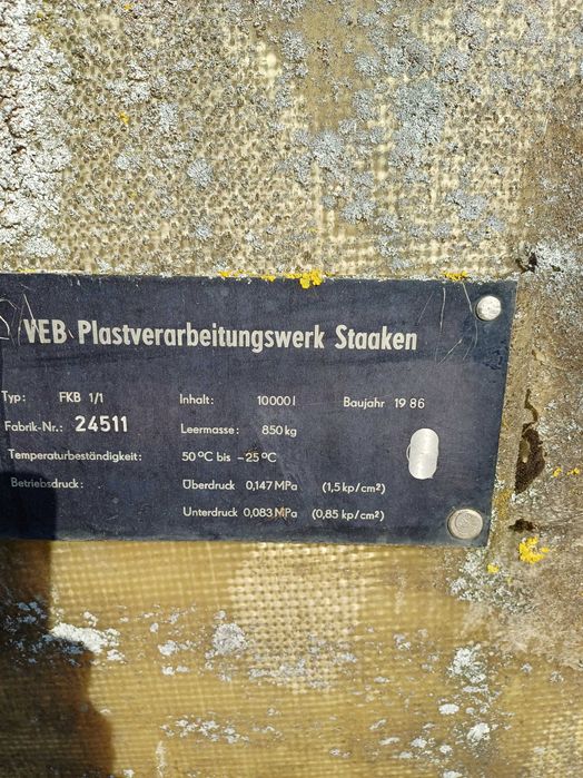 Beczkowóz fortschritt hts 100