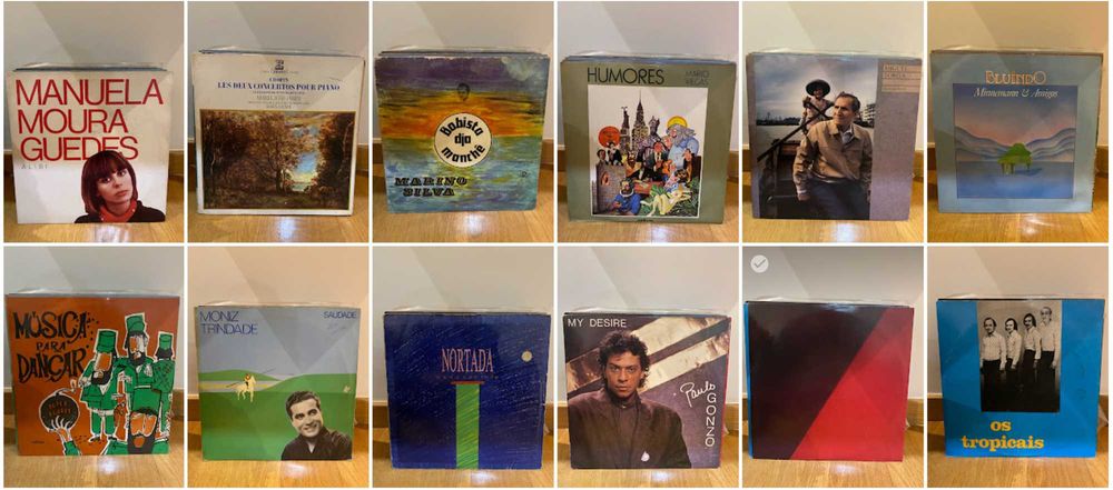 Discos de vinil portugueses
