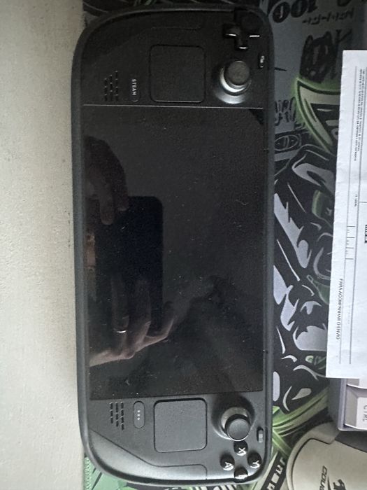Steam deck preta nova