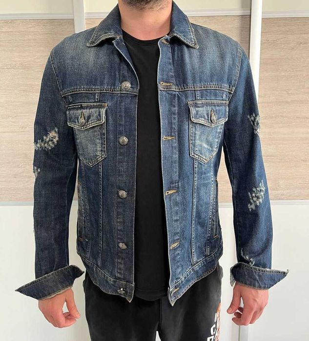 Джинсова Куртка Philipp Plein оригінал