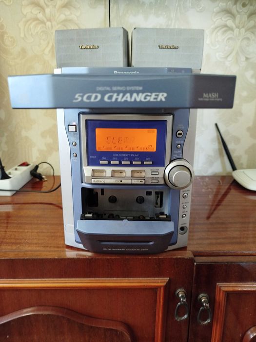 Музичний центр, магнітола Panasonic SA-PM 11. Вживаний. Робочий.
