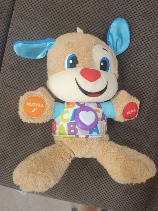 Misiaczek uczniaczek Fisher price stan idealny wysyłka