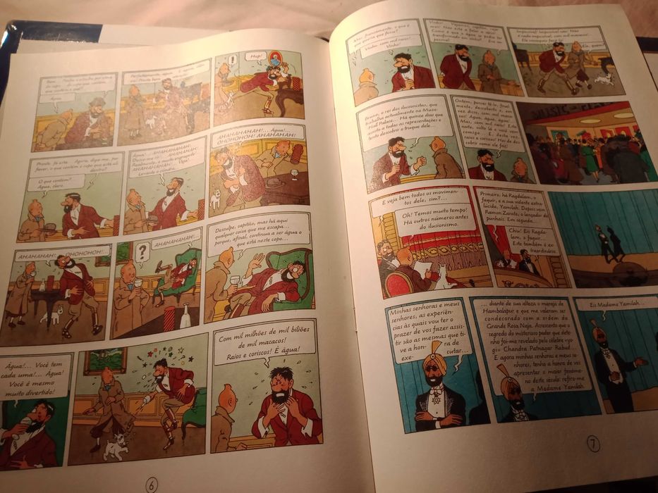 As mehores aventuras de TinTim - Hergé - Edição Jornal Independente