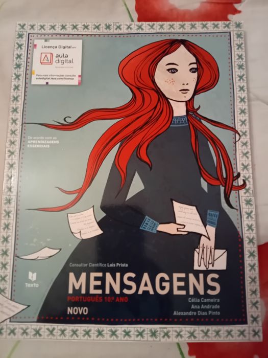 Livro Manual "Mensagens 10 - Português 10° Ano - NOVO