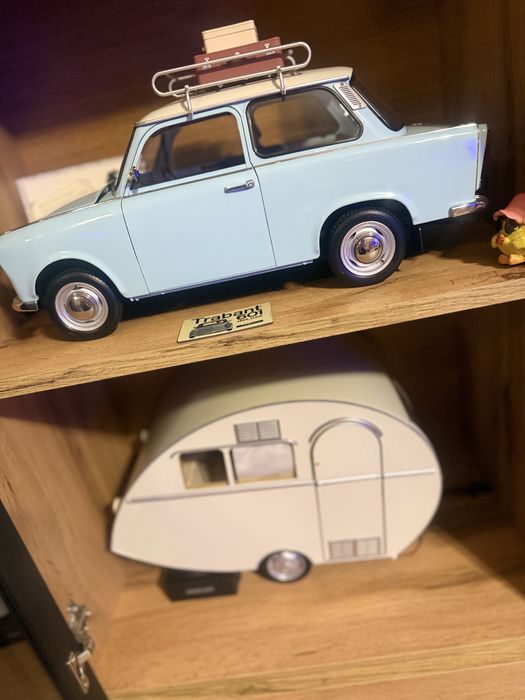 Deagostini  Trabant + Przyczepa Skala 1:8