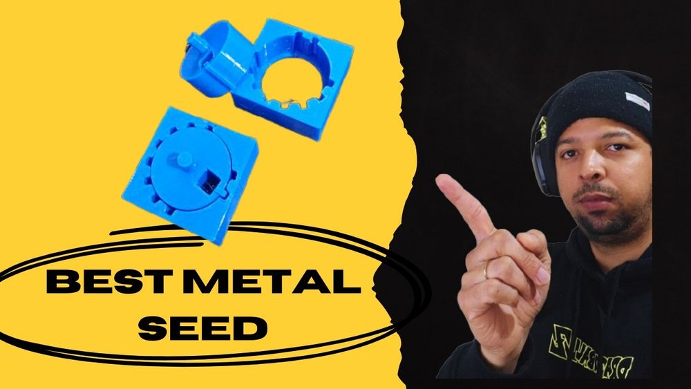 Seed metal grave suas seed em metal