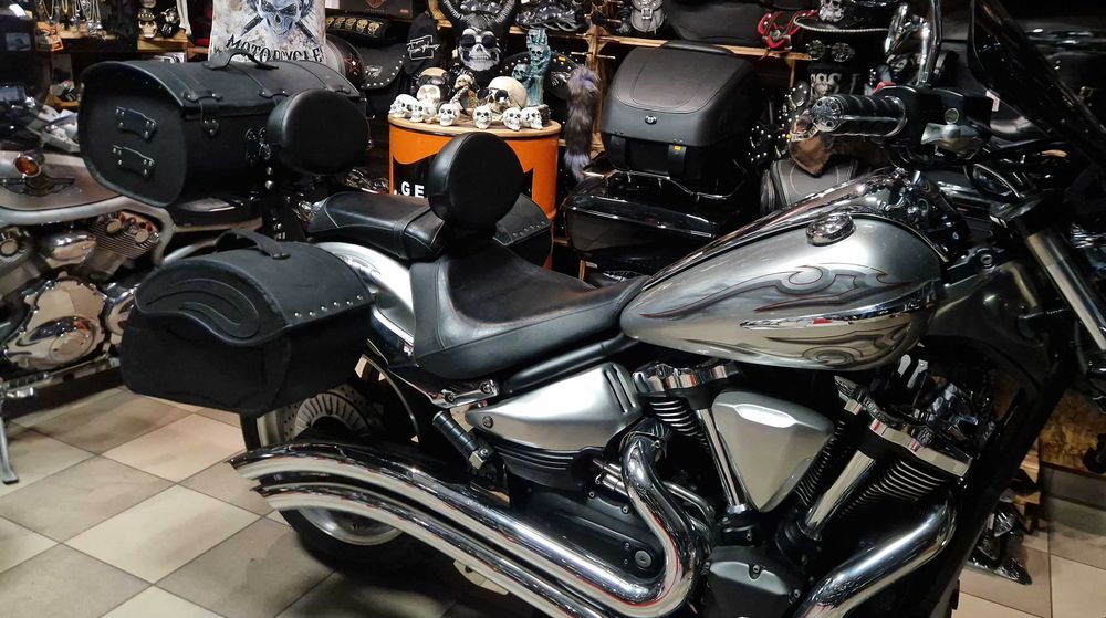 Yamaha raider sakwy stelaże kufer