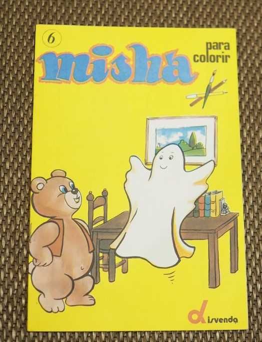 Antigos Livros de Colorir de várias Séries TV dos anos 80 da Disvenda