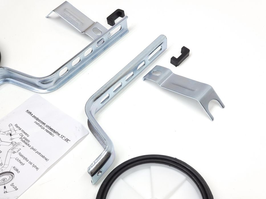 NOWE Kółka boczne do rowerków dziecięcych 12-20 cali Romet Universal