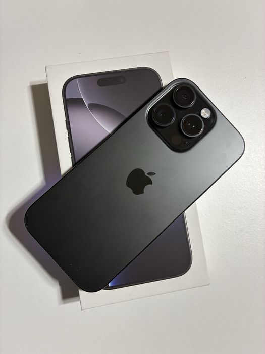Vendo iphone 16 pro preto 128gb