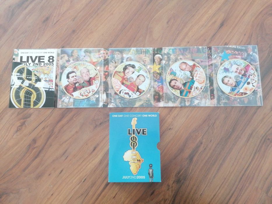 DVD Live 8 (2/07/2005)