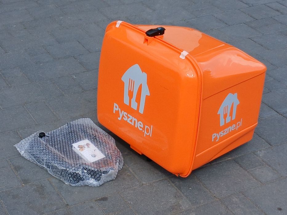 NowyDuży Kufer na skuter Box. 90l. Dostawy. Zamykany.