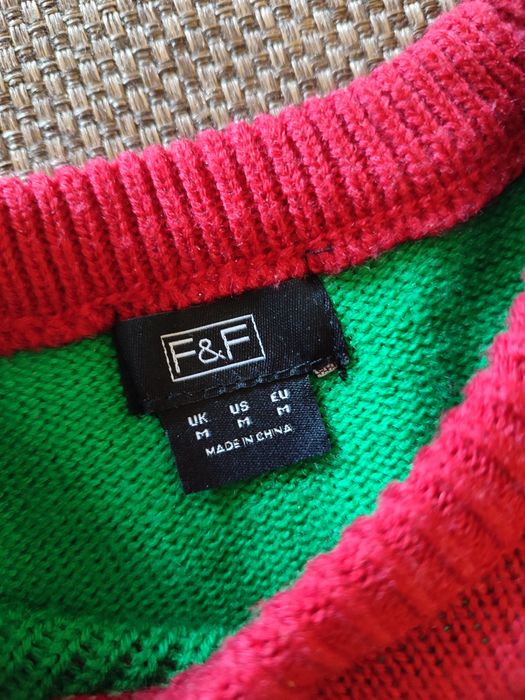 Светр святковий новорічний ельф /М