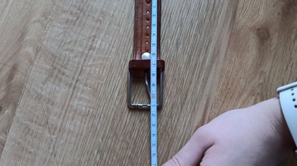 Pasek brązowy 90 cm