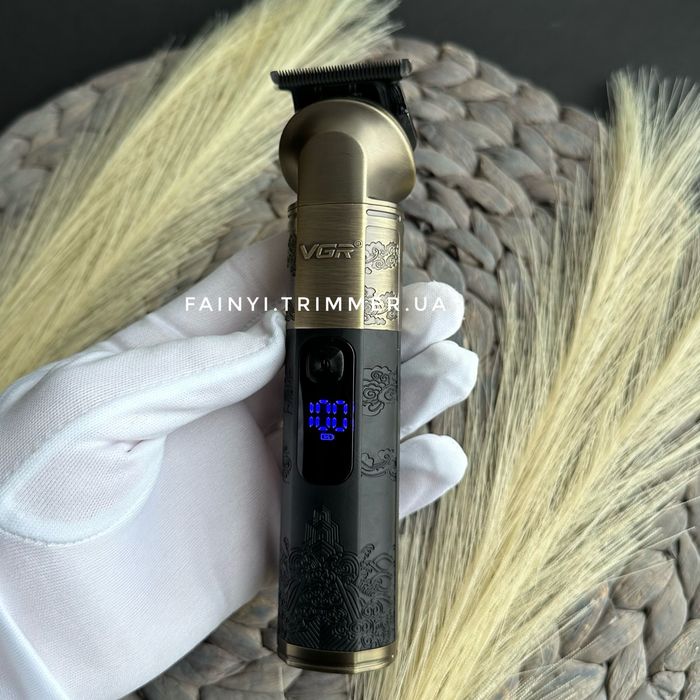 ‼️АКЦІЯ‼️Тример для стрижки бороди  голови VGR SteelPro шейвер бритва