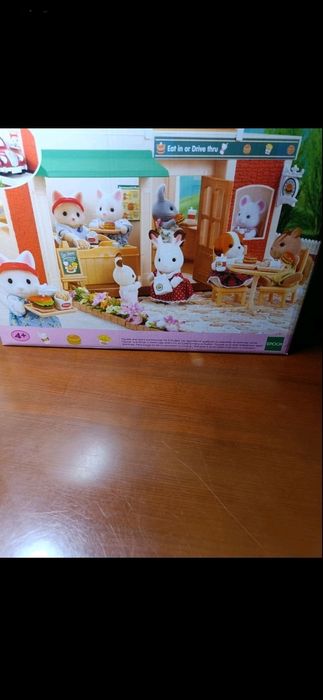 Суидка!Набор Sylvanian Families. кафе-гамбургерная.Новый..