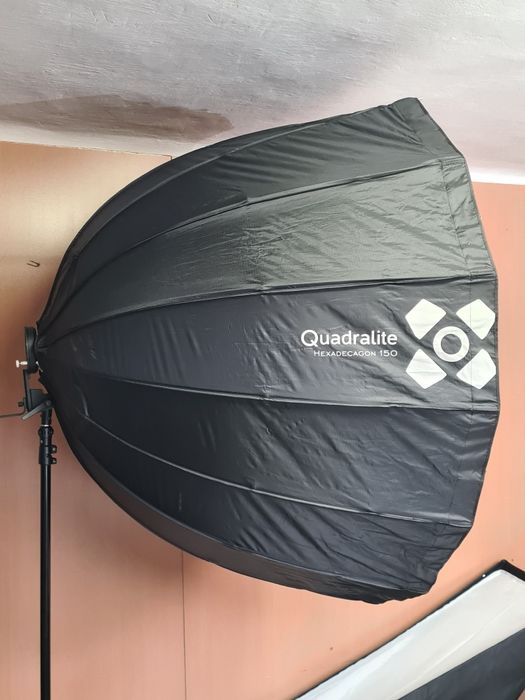 Softbox Quadralite HEXADECAGON 150 komplet