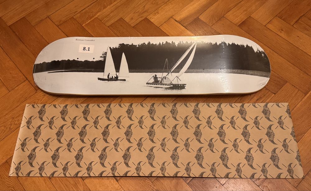 Deck Polar Skate Roman Gonzalez Dinghies + griptape GRATIS