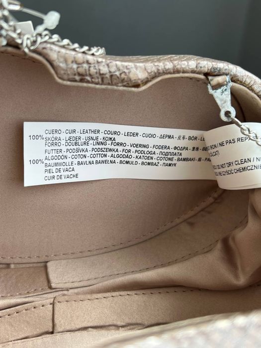 Вінтажний шкіряний клатч від Zara