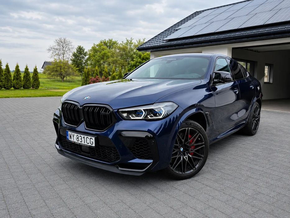 BMW X6M Bmw x6m competition 625km polski salon cesja leasingu lasery wentylacj
