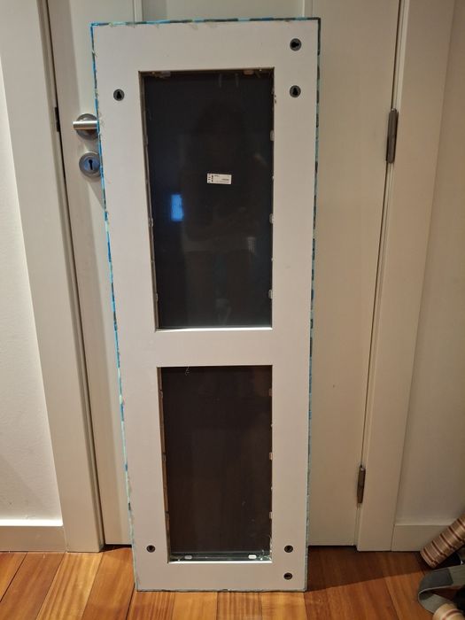 Espelho com moldura tipo pastilha cerâmica64751010084995122