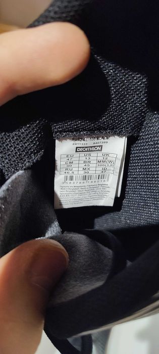 buty halowe Decathlon - rozmiar 47