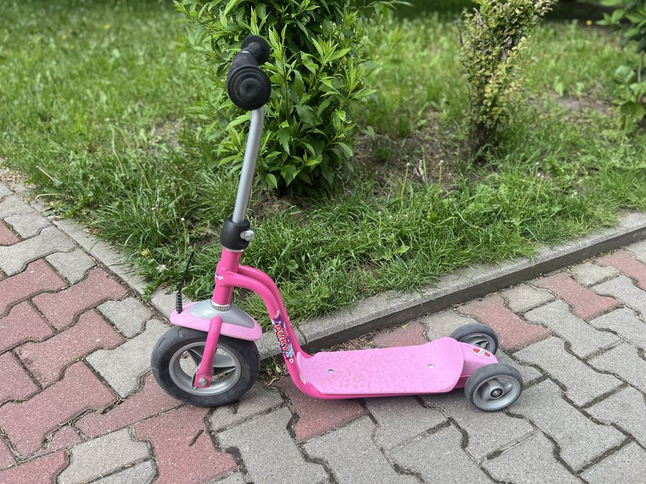 Różowa hulajnoga Puky