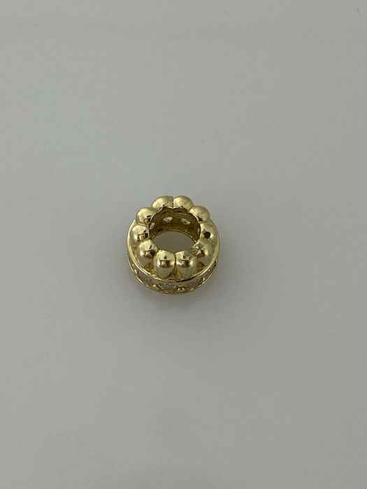 Złoty element charms na bransoletkę Pandora, Próba 585. Nowy (6131)