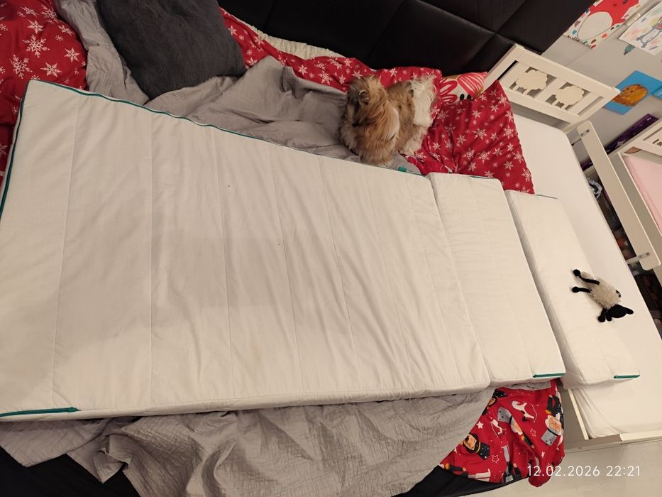 Materac Ikea do łóżka rosnącego NATTSMYG