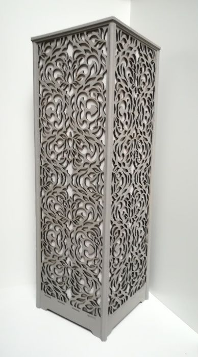 Lampa stojąca ażurowa