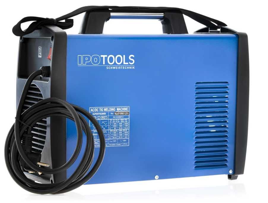 Spawarka TIG AC DC 200A Ipotools Supertig 200DI MMA