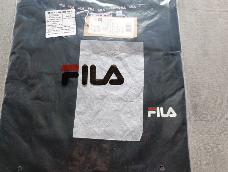 Nowy t-shirt Fila L